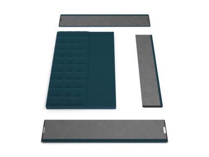 Кровать Lonax Аврора велюр Dolly-1 160х190