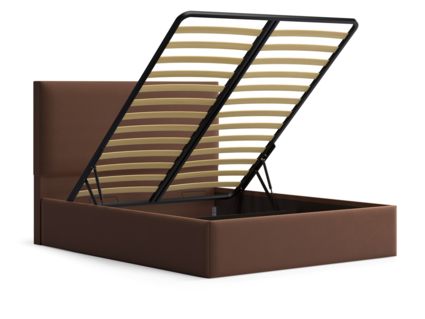 Кровать Lonax Фелиса велюр Dolly-1 (с подъемным механизмом) 140х195