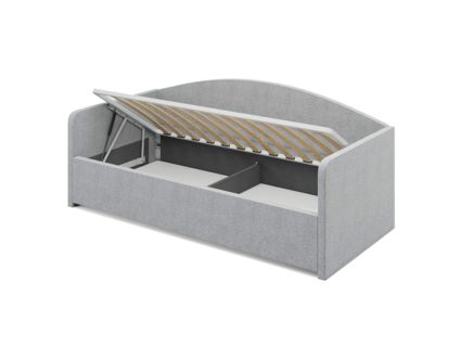 Кровать Сонум Uno Рогожка Мокко (с подъемным механизмом)