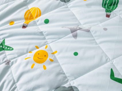 Комплект постельного белья Софи де Марко Полетели (белый) с одеялом 1,5-спальный