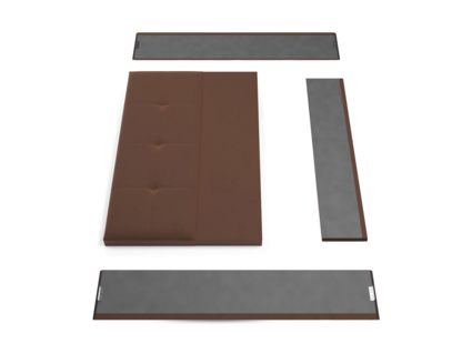 Кровать Lonax Алегра велюр Dolly-13 (с основанием) 140х200