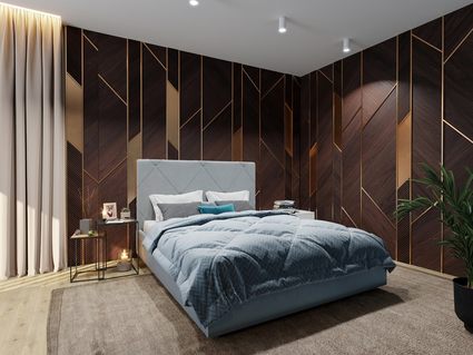 Кровать Димакс Альменно Сапфир с подъемным механизмом 140х200