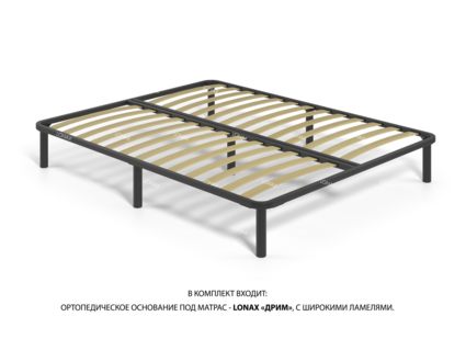 Кровать Lonax Аврора велюр Dolly-1 160х190