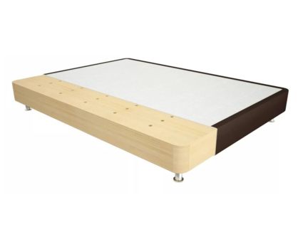 Кровать Mr.Mattress Fine Box экокожа Brown 243