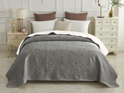 Плед Софи де Марко Вивальди (стоун) 160х220