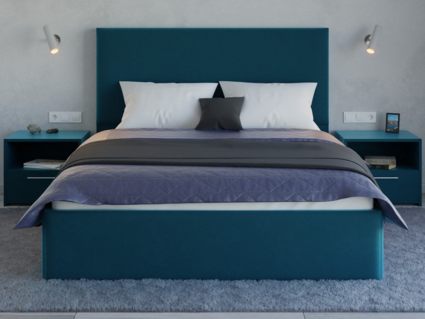 Кровать Lonax Фелиса велюр Dolly-17 (с подъемным механизмом)