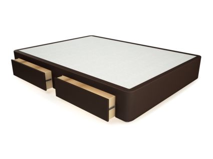 Кровать Mr.Mattress Site Box экокожа Brown 256