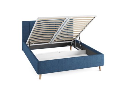 Кровать Сонум Alma Рогожка Марсала (с подъемным механизмом) 80х200