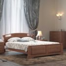 Кровать DreamLine Афродита 1 ясень Орех 160х190