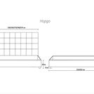 Кровать Димакс Нордо Нуар с подъемным механизмом 140х190